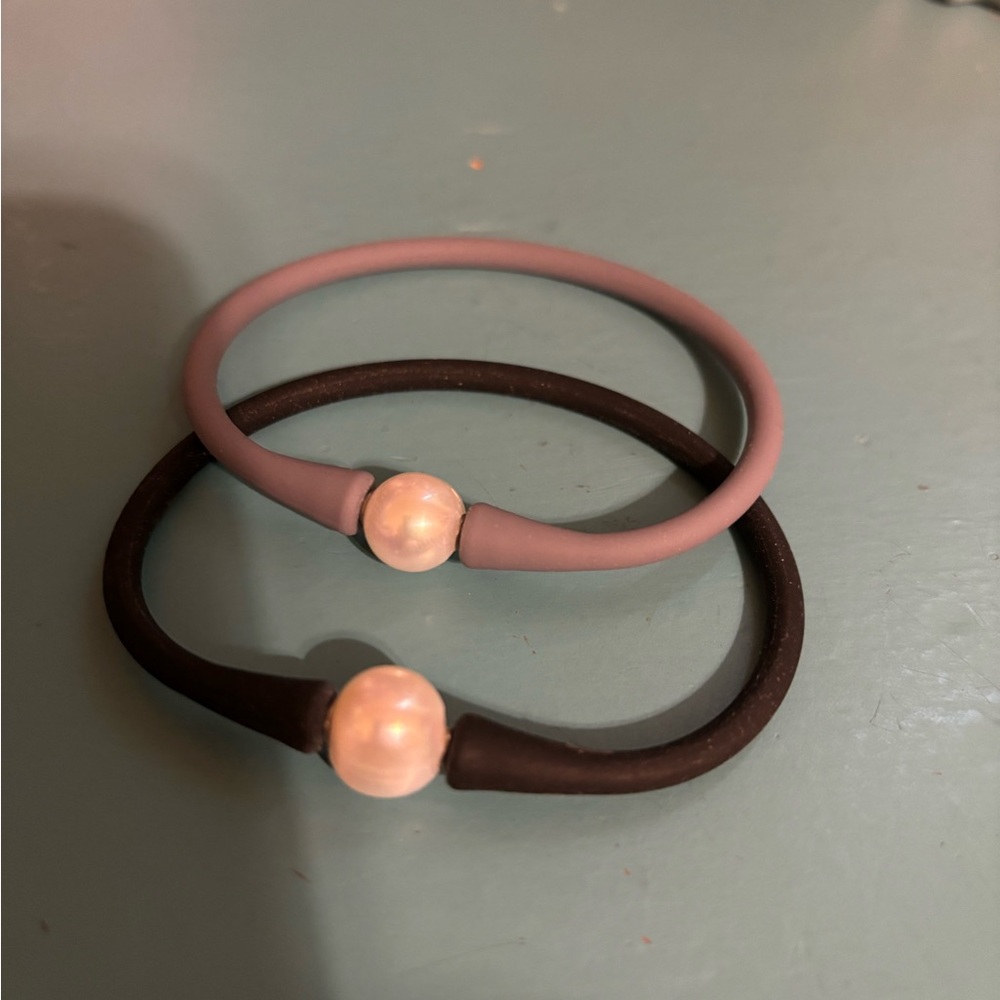 Freshwater Pearl Gel Bracelets